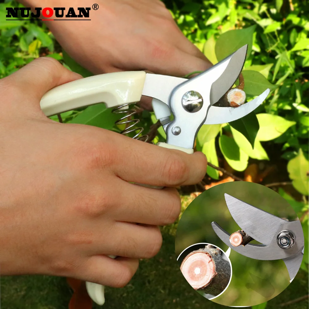 

Nujouan Garden Scissors Grafting Tool Fruit Tree Pruning Pruning Shears Hand Gardening Plant Scissor Branch Pruner Trimmer Tools