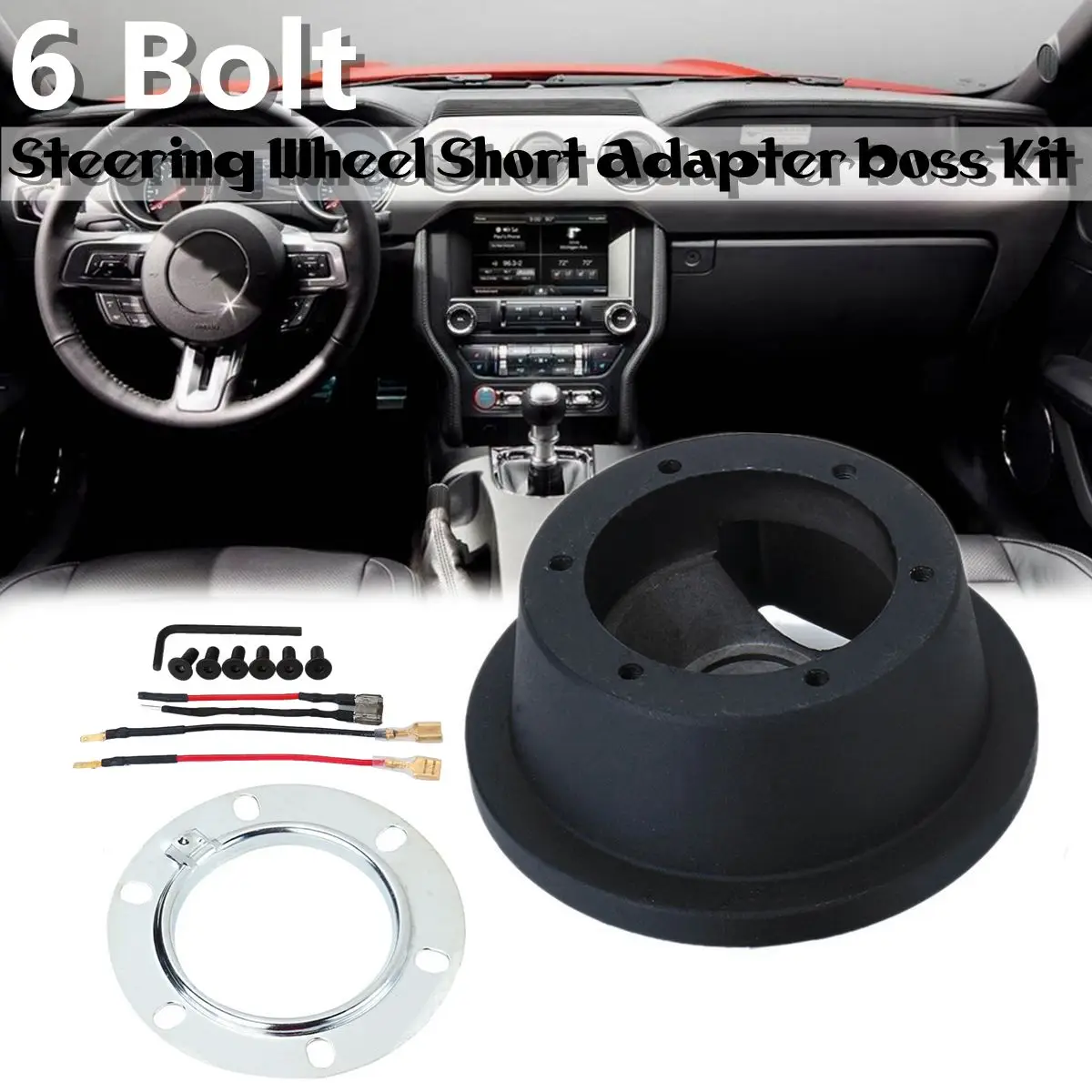Адаптер ступицы рулевого колеса Boss 127167B 7167B для Ford Mustang Focus Fiesta F 150 350 450 Mazda VOLVO C30 JAGUAR X type