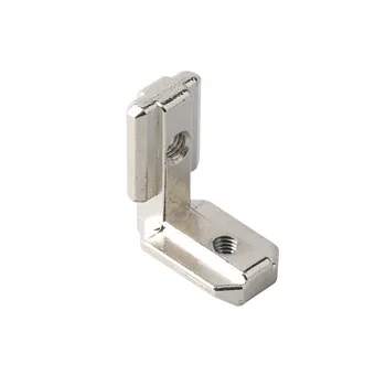 

slot L type 90 Degree 2020 aluminum connector bracket fastener EU standard 20/30/40/45 series aluminum profile parts