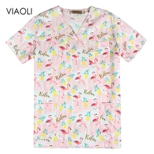 Хлопковая медицинская одежда Топ Брюки хирургические ткани медицинские скрабы Стоматологическая униформа для ухода за ребенком хирургические рубашки для женщин и мужчин