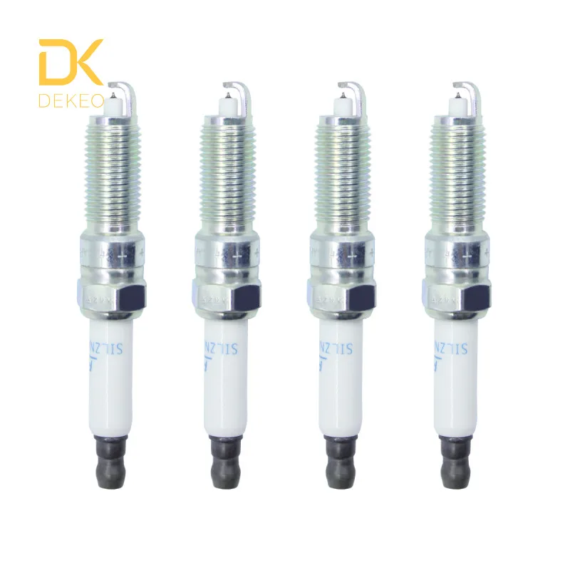 Dekeo Iridium SILZNAR6D9(94051) 41-124 Свеча зажигания высокая производительность Замена для Buick Verano для Chevrolet Cruze 1.5L 4 шт - Цвет: 4PCS