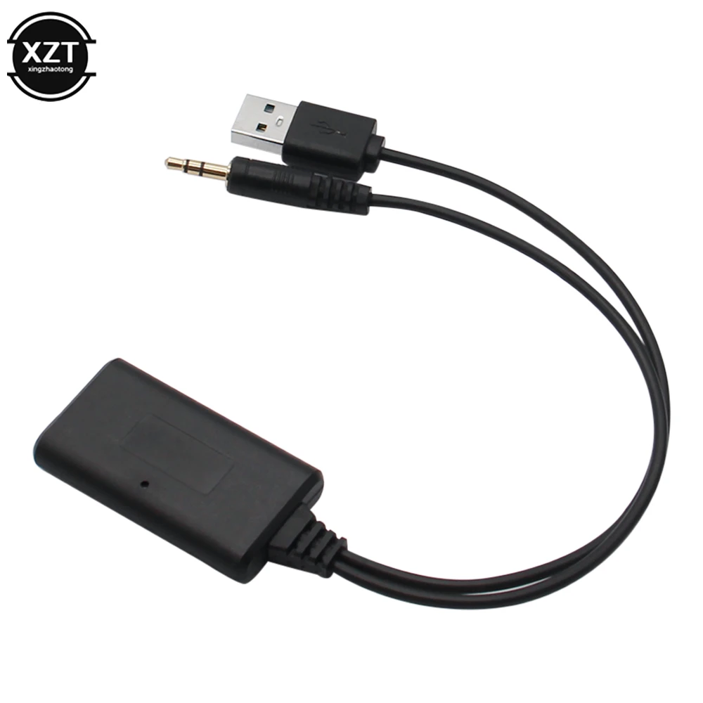 

Car Wireless Wireless Module Music Adapter Auxiliary Receiver Aux Audio Usb 3.5Mm Socket For Bmw E90 E91 E92 E93
