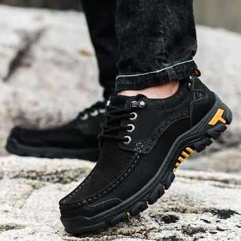 

Fashion genuine Leather Men Shoes oxfords Casual Flat Men Shoes Waterproof Breathable lace up Men High Quality Comfortable
