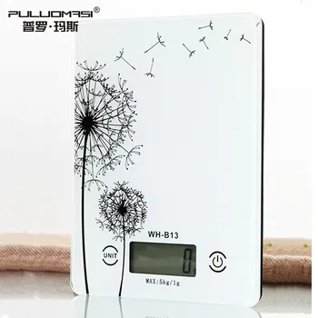 

Screen Waterproof Electronic Glass Small Touch Mini Scales Kitchen Electrical Hair Color Cream Accurate Platform