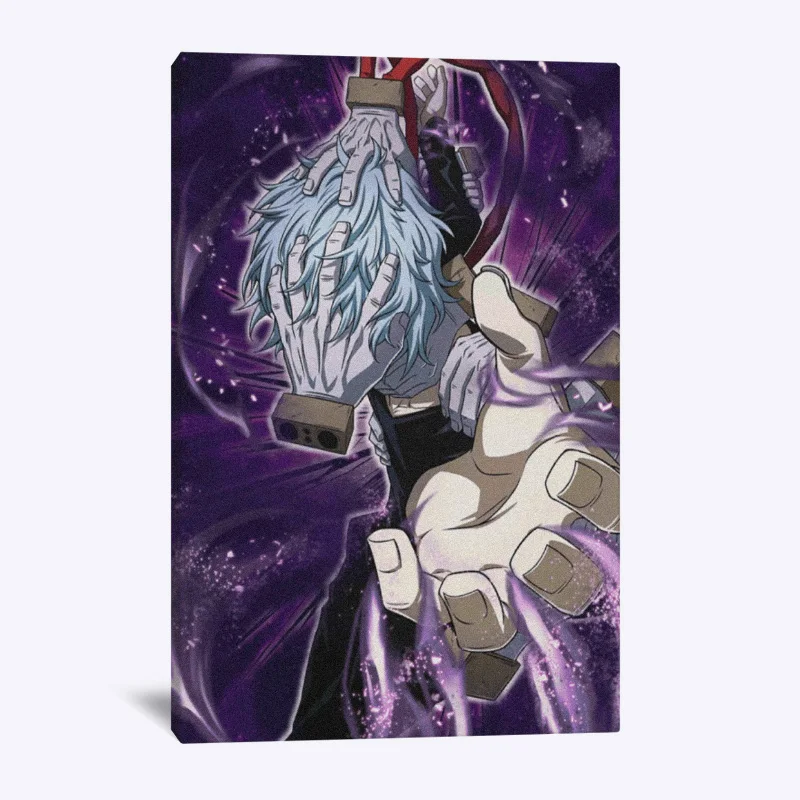Tomura Shigaraki Boku no Hero Academy настенное искусство, украшение на холсте, постеры, принты для гостиной, домашняя декоративная картина для спальни