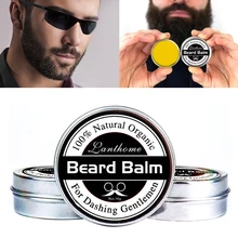 

Men Beard Cream Beard Care Professional Conditioner Balm For Beard Growth Organic Caring Moustache Wax Smooth Finished Styling