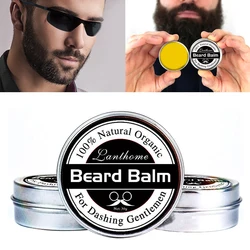 Men Beard Cream Beard Care Professional Conditioner Balm For Beard Growth Organic Caring Moustache Wax Smooth Finished Styling