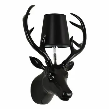 

Nordic Wall Lamp Deer Head Modern Resin Living Room Bedroom Led Wall Lights Colorful Antlers Bedside Lighting Fixtures Luminaire