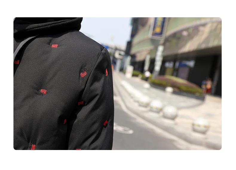 Men Winter New Style Cotton Overcoat Casual Trend Korean-style Winter Handsome Slim Fit Short Cotton Coat Men'S Wear