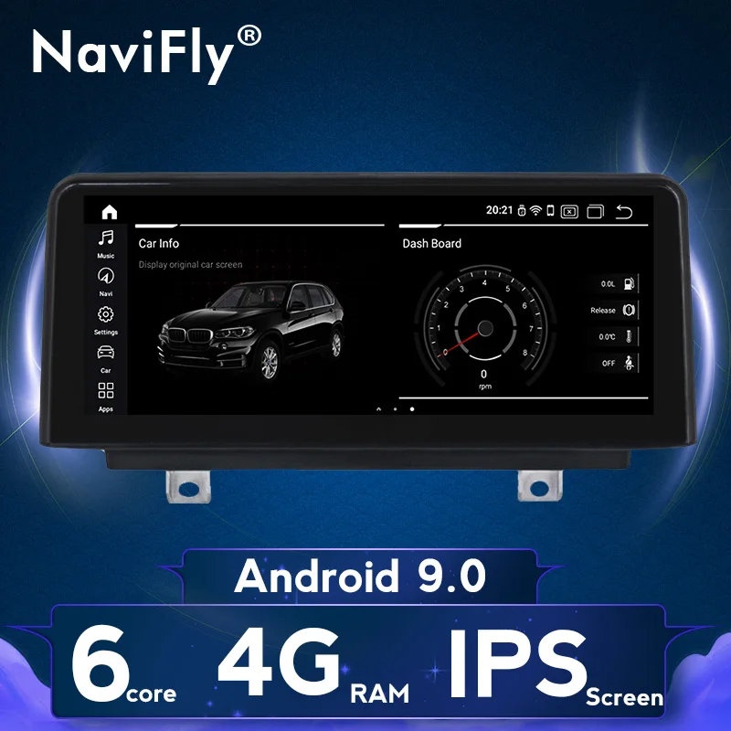 Автомобильный мультимедийный плеер PX6 Android 9 0 6 ядер радио аудио для BMW 3 серии F30 F31