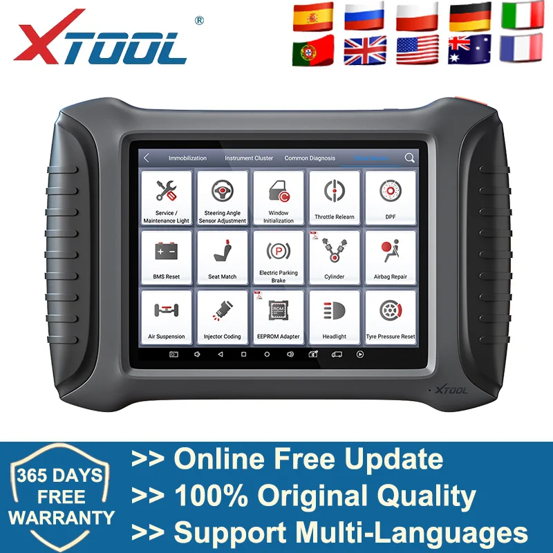 Автомобильный диагностический инструмент XTOOL X100 PAD3 OBD2 сканер obd2 программатор