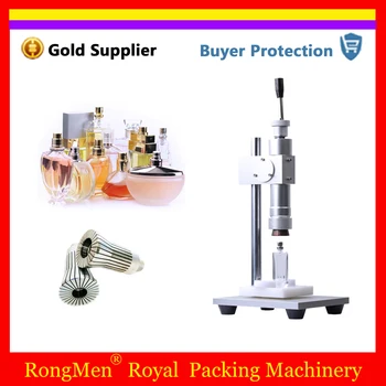 

Manual Perfume Capping Machine Crimping Tools Crimper Capper Metal Fragrance Cap Press Fragrance Spray Collar Ring Presser