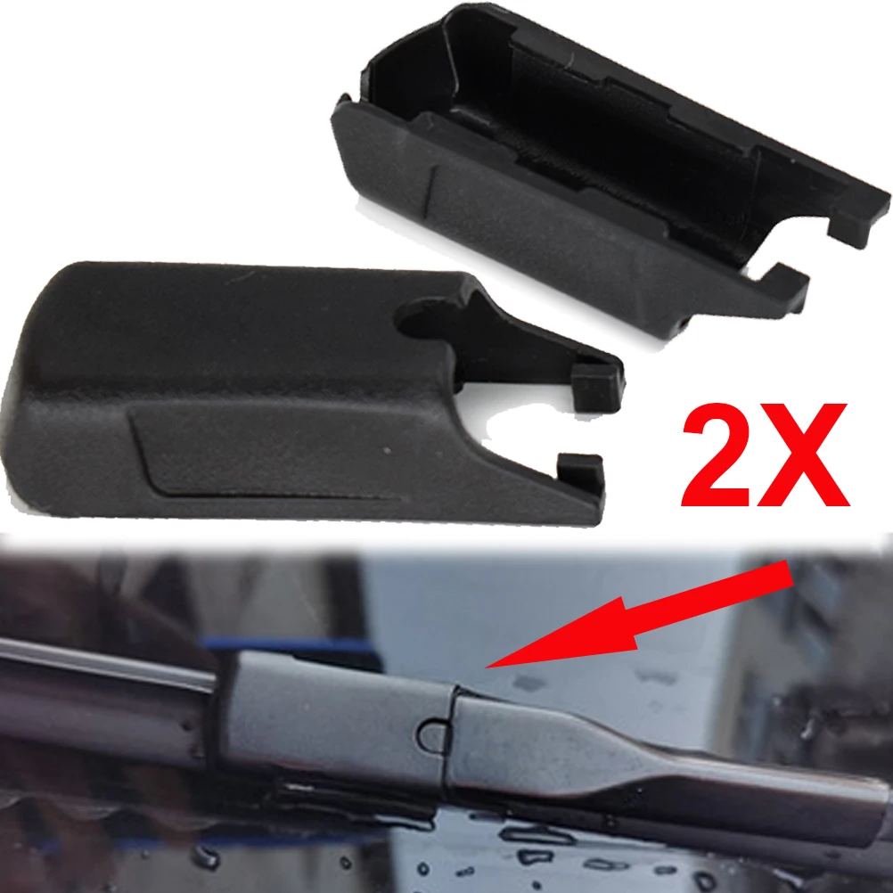 Front Windscreen Wipers Arm Cover Cap Push Clip Plastic Replacement For