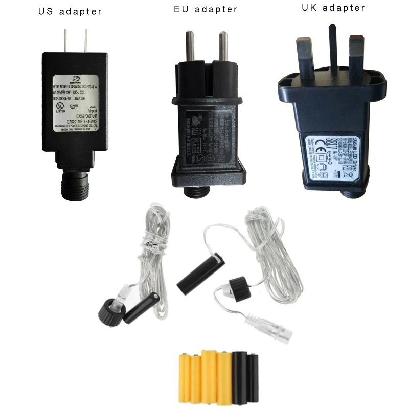 

LR6 LR03 AA AAA Battery Eliminator Replace 2x 3x AA AAA 1.5V Batteries Power Adapter for Radio Toy LED Candle Light 0