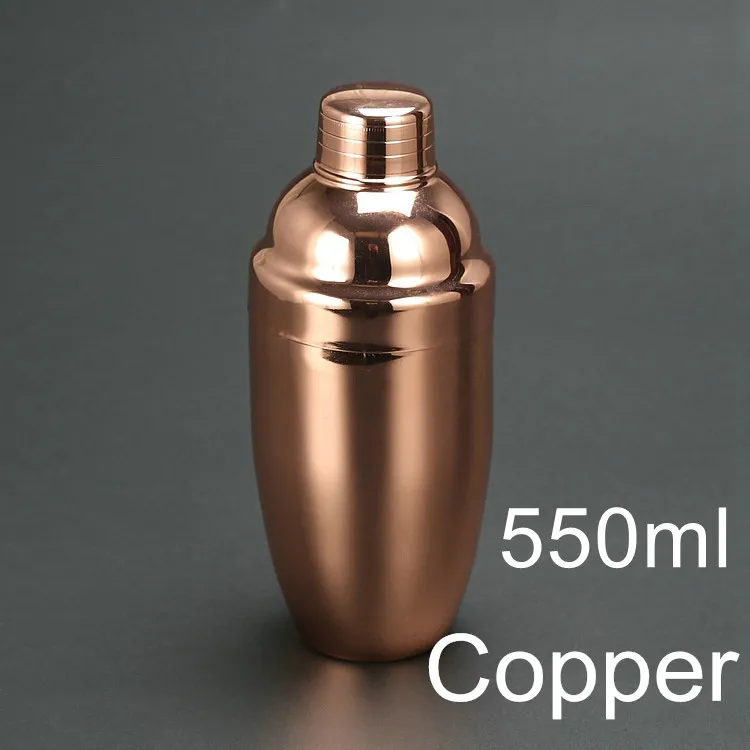 copper plated 550 мл/750 мл нержавеющая сталь шейкер миксер вина шейкер барные инструменты для вина бутылки вина аксессуары для бармена Вечерние - Цвет: copper plated
