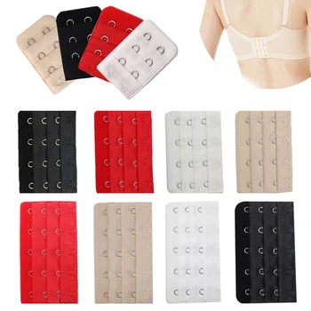 

4pcs Women's Bra Extender 1/2/3/4/5 Hooks Adjustable Bra Extension Expander Strap Hook Clasp Belt Buckle Intimates Accessories