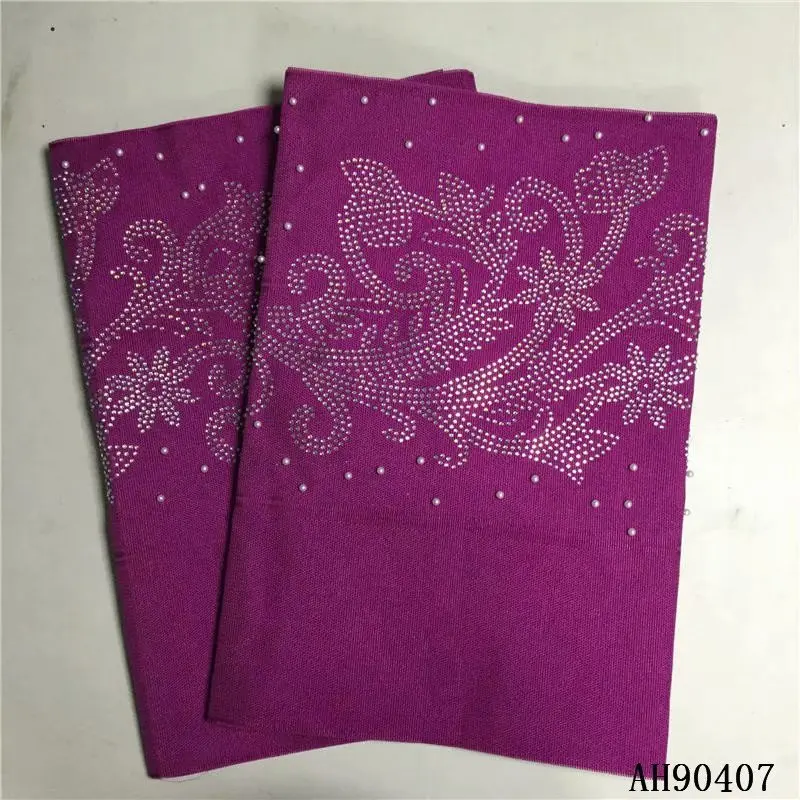 ASO OKE повязка на голову с бисером fushia розовая кружевная ткань tissu dentelle strass perle auto gele головной убор кружевные тримминги 2 шт