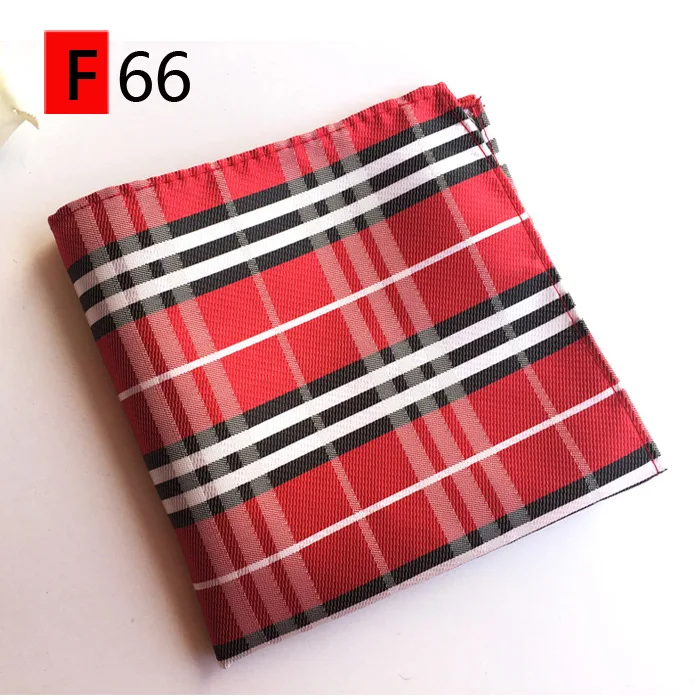 Мужской платок квадратное полотенце, модный и элегантный полиэстер большой цветок костюм квадратное Полотенце Карман квадратный - Цвет: F66