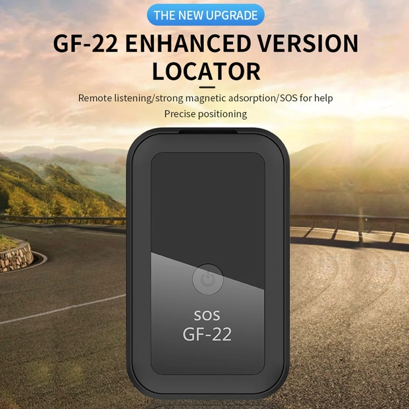 New GF22 Car GPS Tracker Strong Magnetic Small Location Tracking Device Locator for Car Motorcycle Truck Recording Tracking