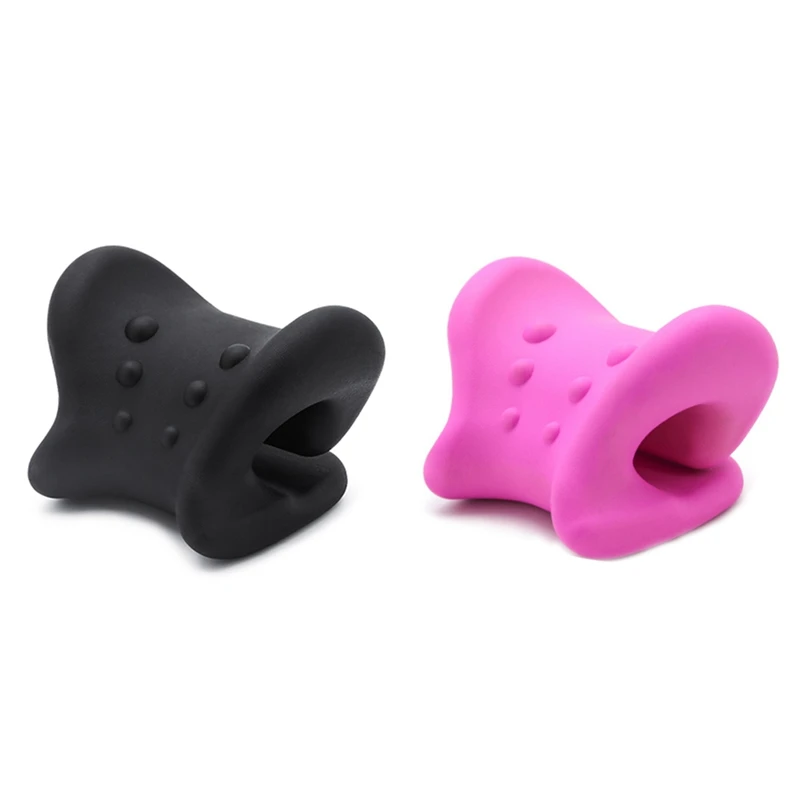 Neck Massage Pillow Memory Foam Orthopedic Pillow Stretch Cervical Vertebra Massage Spots Pillow Release Neck Pain