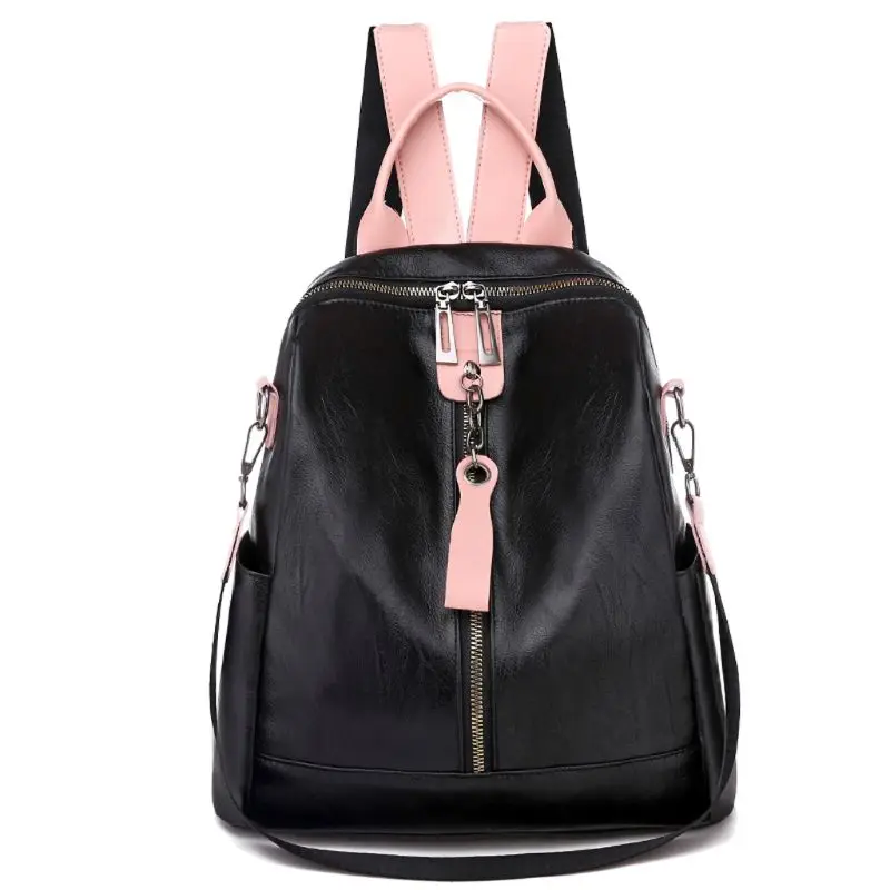 

Women Lady Leather Backpack Girls School Backpack Travel Daypack Shoulder Bag X5XA