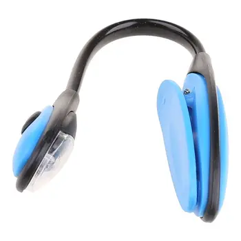 

Mini Flexible Light Clip-on Bright Booklight LED Travel Book Reading Lamp White Light