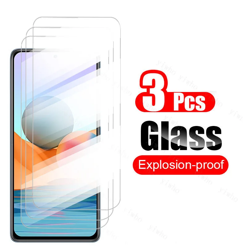 For Xiaomi Redmi Note 10 Pro Glass Screen Protector For Redmi Note10 Pro Not10 10s 10 s 10pro Tempered Glass Poco X3 Pro F3 M3 mobile screen protector Screen Protectors