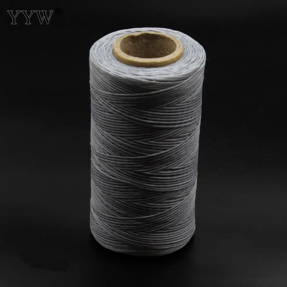 50m/Lot 0.8mm waxed Polyester Cord Needlework Beads Spool String Kumihimo Diy Bracelet Jewelry Findings Rope Component 22 Colors - Цвет: 22