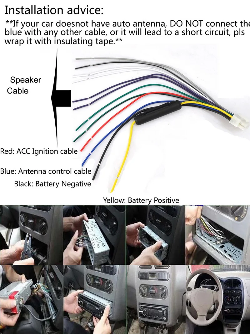 Радио кассетный плеер 12 В автомобильное радио MP3 аудио плеер стерео FM Bluetooth USB SD MMC Авторадио In-Dash 1 DIN bluetooth