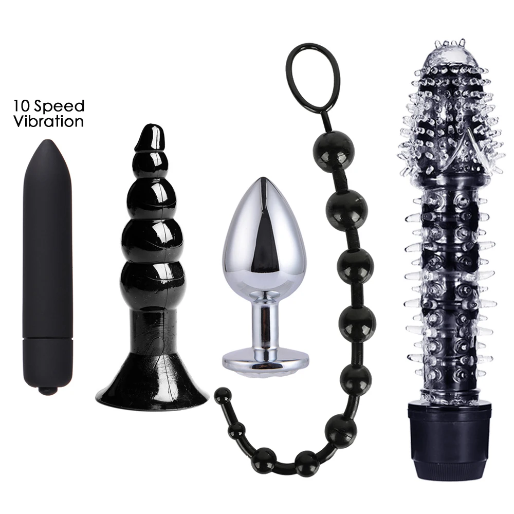 Estimular Bondage Restricciones BDSM Esposas Sexuales Látigo Metal Anal  Plug Con Vibrador Juguetes Eróticos Para Parejas Adultos T200519 De 10,34 €
