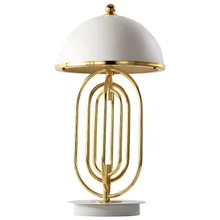 Художественная настольная лампа-деко для гостиной, спальни, белого цвета, настольная декоративная лампа, современный стиль, настольная лампа для украшения дома