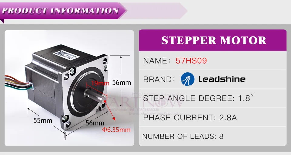 电机雷赛57HS09-产品信息1