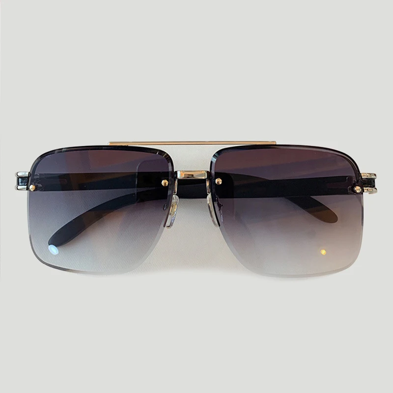No 3 High Quality Sunglasses Men Brand Designer Classic Sun Glasses Male Lunette Soleil Femme - Цвет линз: No 3