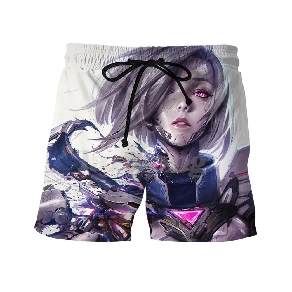 League of legends project fiora 3d печать футболки/толстовки/брюки мужские комплекты харадзуки