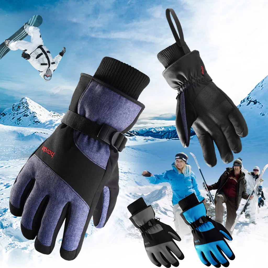 Winter Ski Gloves Men Women Touch Screen Snowboard Sport Gloves Outdoor