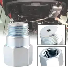 Universal m18x1.5 o2 sensor espaçador adaptador isolador extensor lambda o2 sensor de oxigênio extensor espaçador