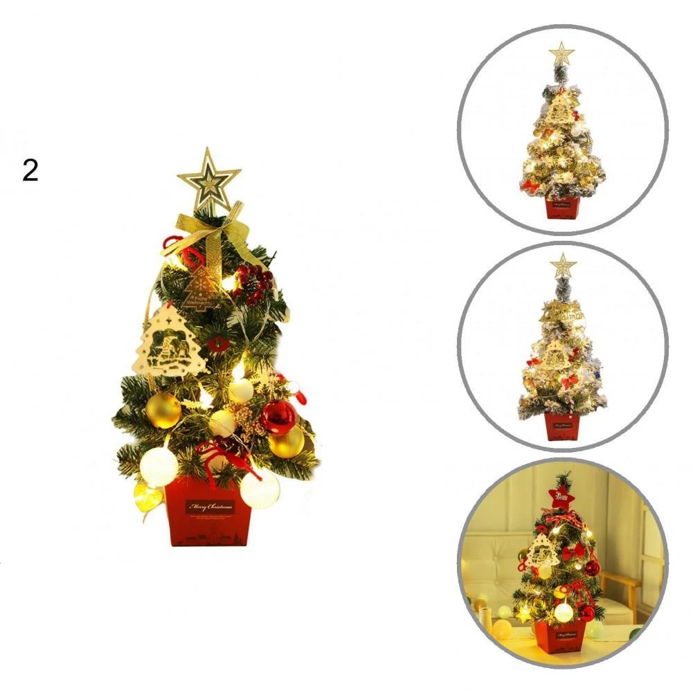 Atraente estética portátil fina textura decorativa mini árvore de natal  mini árvore de natal mini árvore de natal 1 conjunto|Árvores| - AliExpress