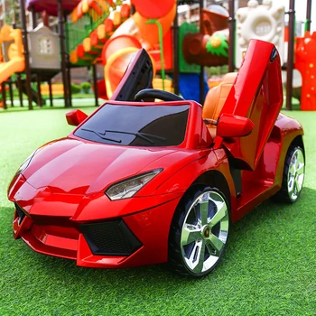 

Children Electric Toy Car for Kids Drive Four Wheels Remote Control Car Bluetooth Flash Music Rechargable Ride on RC Car 1~5Y