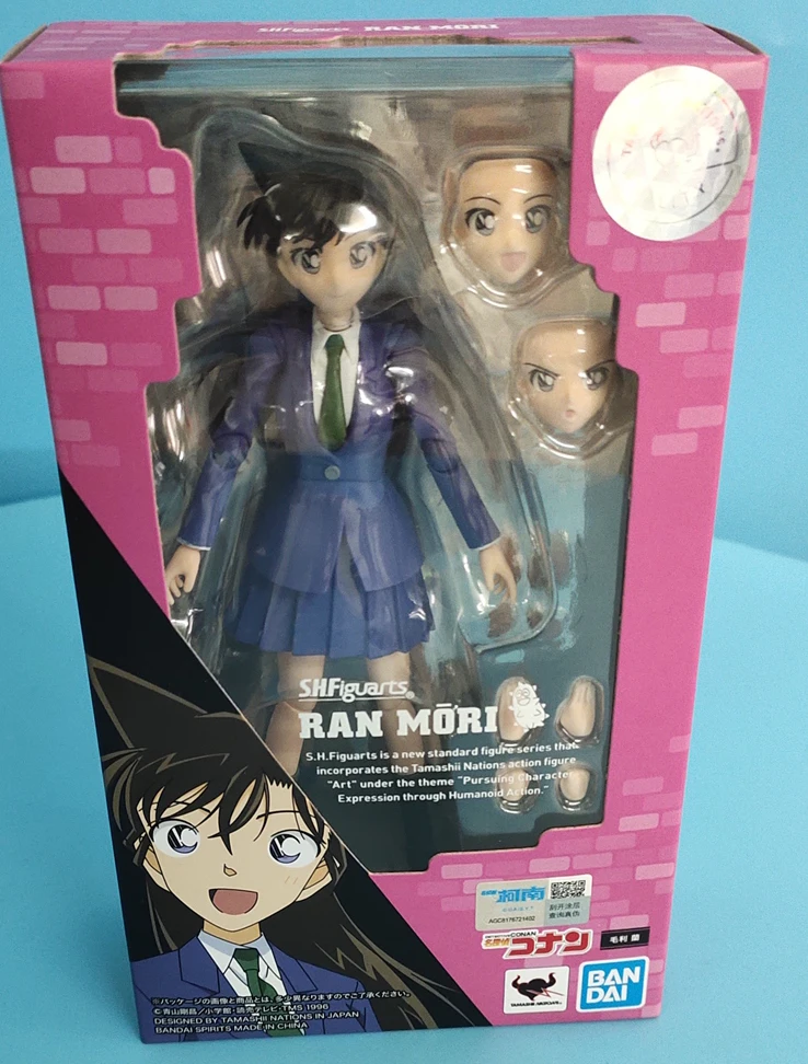 Японское аниме "Detective Conan" BANDAI spirches Tamashii NACES S. H. Figuarts/shf Action Figure-Ran Mouri