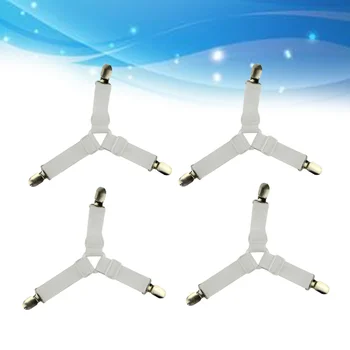 

4Pc Sheet Clip Portative Adjustable Utility Effective Metal Curtain Clip for Bedroom Home