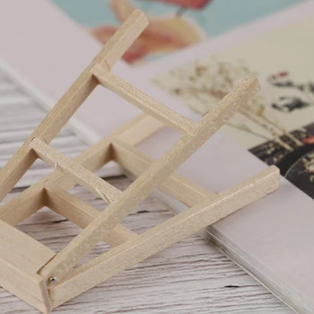 

1:12 Dollhouse Miniature Furniture Wooden Ladder