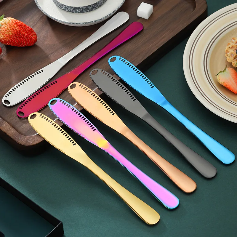 Multifunction Stainless Steel Butter Knife Cream Western Bread Jam Cutter Utensils Cutlery Dessert Tool | Дом и сад