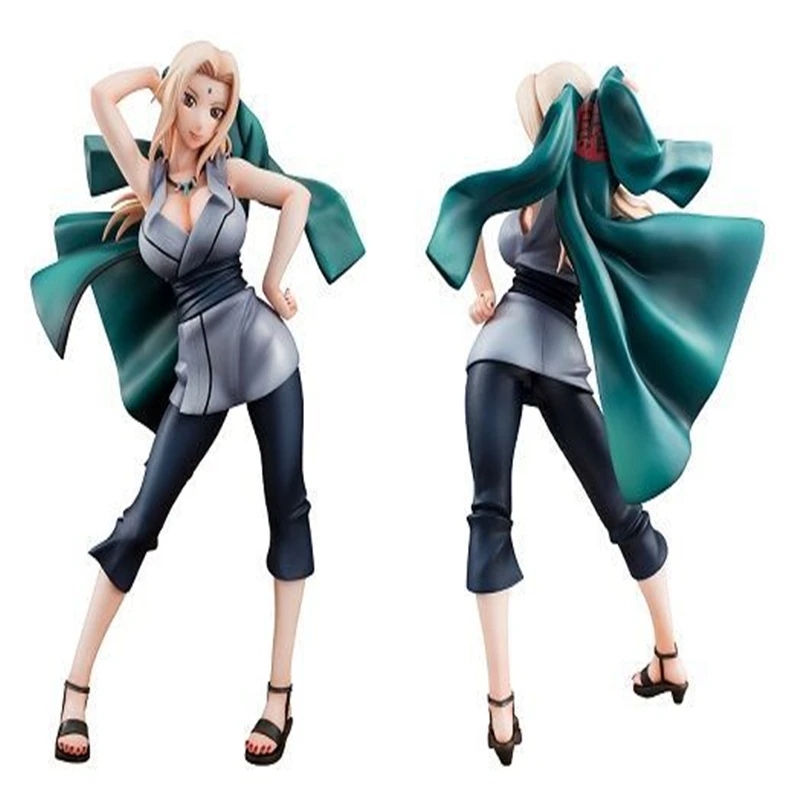 

Hokage Action Figure Naruto Tsunade Anime Model Cartoon Doll PVC 21cm Japanese Figurine for Collection
