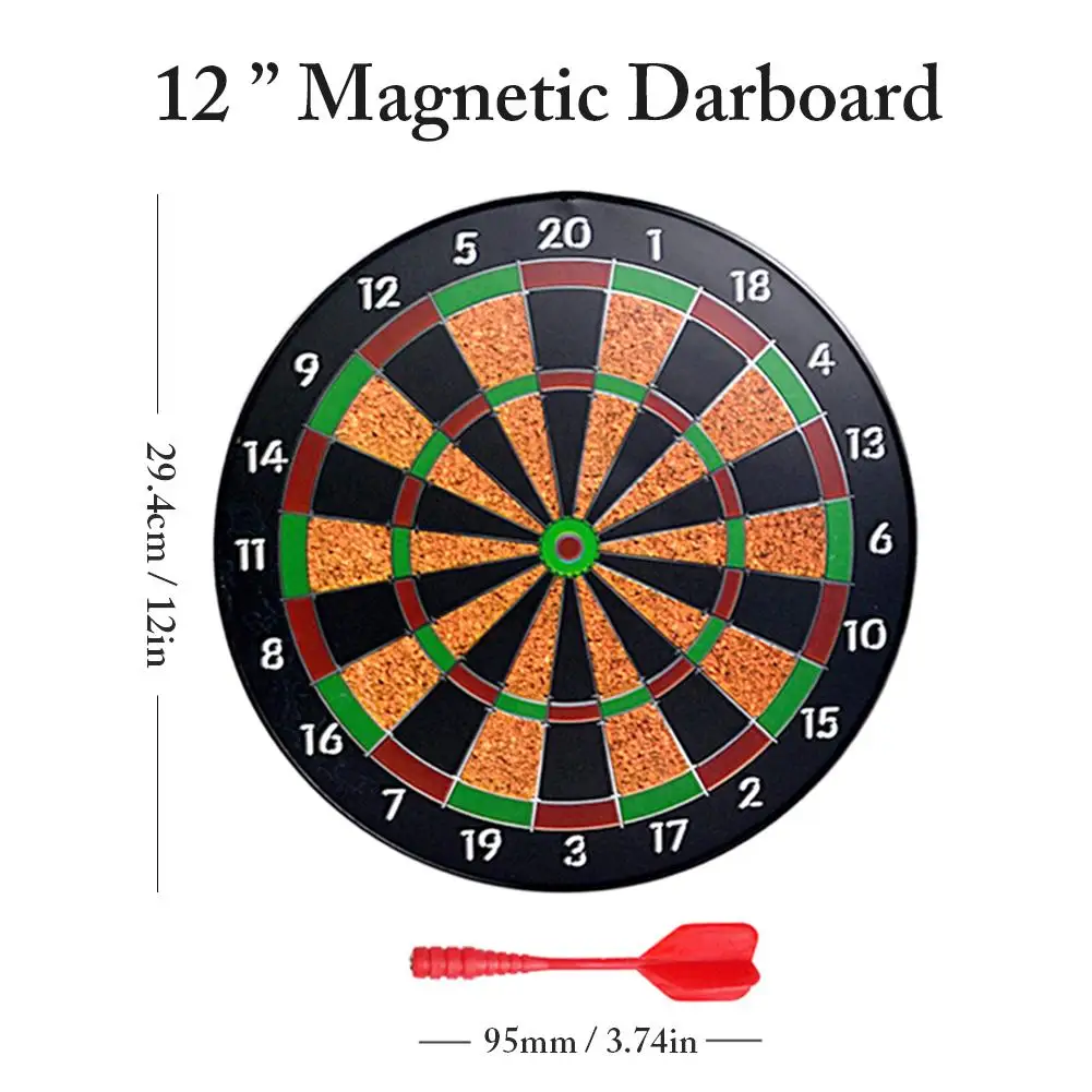 Magnetic Dart Board Set Safe Family Fun