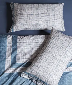 

Vintage blue gemetric bedding set adult teen man,full queen king cotton double home textile bed sheet pillow case duvet cover