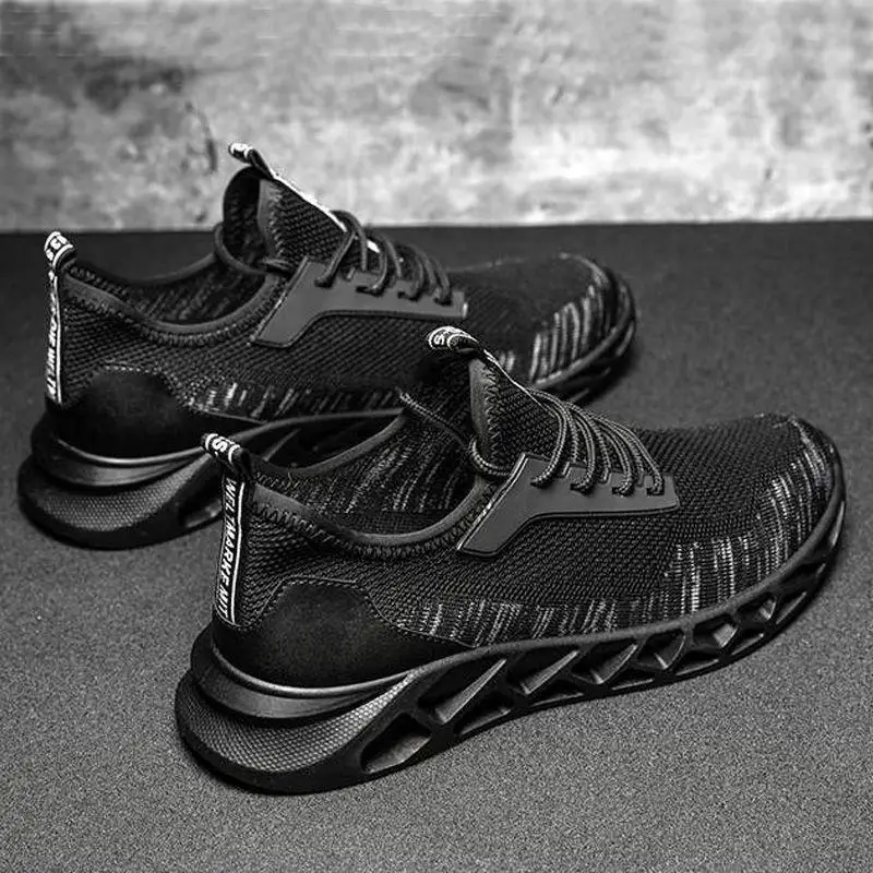 

2019 Spring Men's round-Toe Korean-style Men's Sporty Shoes Lace up Front Low Heel MEN'S Casual Shoes