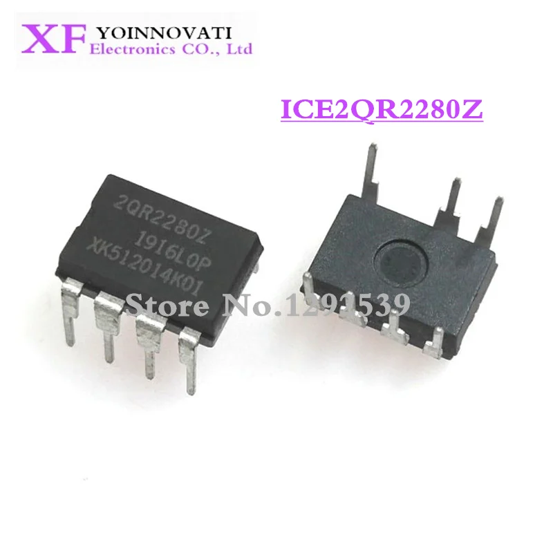 10 шт./лот ICE2QR2280Z ICE2QR2280 2QR2280Z DIP7 чип управления питанием IC лучшее