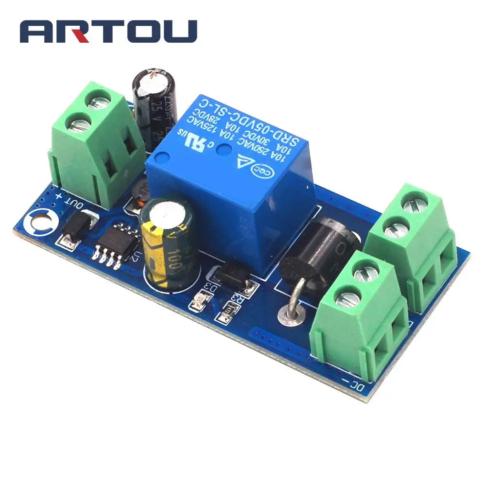 

Power Supply 5V to 48V Board Relay Module Power-OFF Protection Module Automatic Switching Module UPS Emergency Cut-off Battery