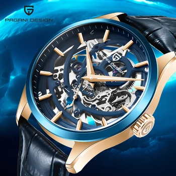 

PAGANI DESIGN Automatic Watch Men Skeleton Men Mechanical Wristwatches Luxury Sport Men Watch Waterproof Clock reloj hombre 2020