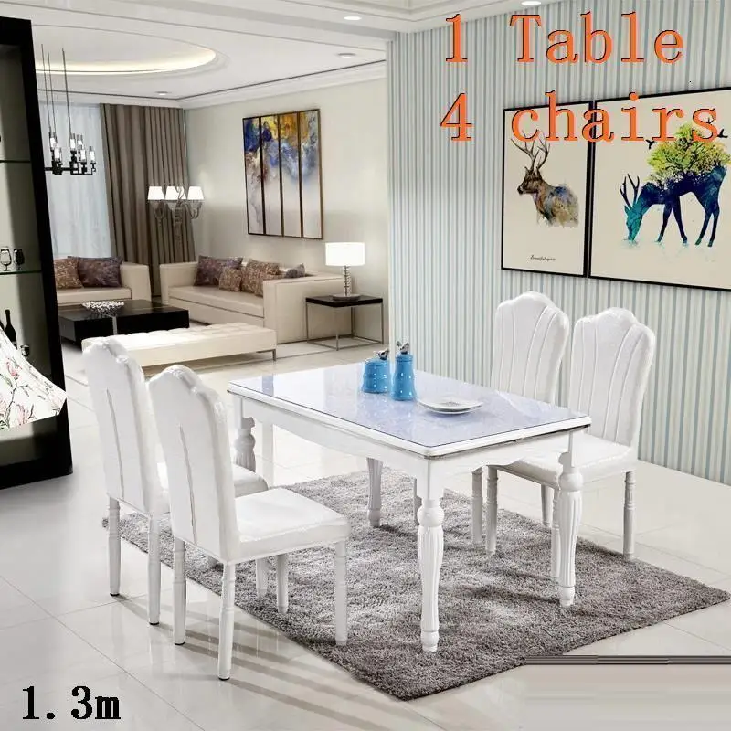 Redonda набор Marmol кухня Comedores Mueble комната Yemek Masasi Escrivaninha Eettafel Bureau Mesa Comedor стол обеденный стол